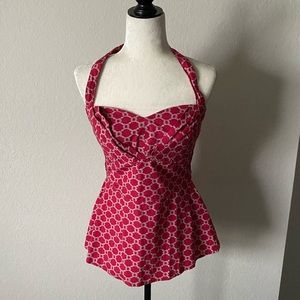 Anthropologie Girls From Savoy Halter Top NWT